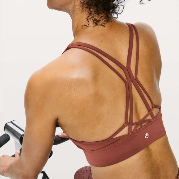 Lululemon x Soul Cycle Ride & Reflect long line high neck Sports Bra size 10 - Picture 3 of 8